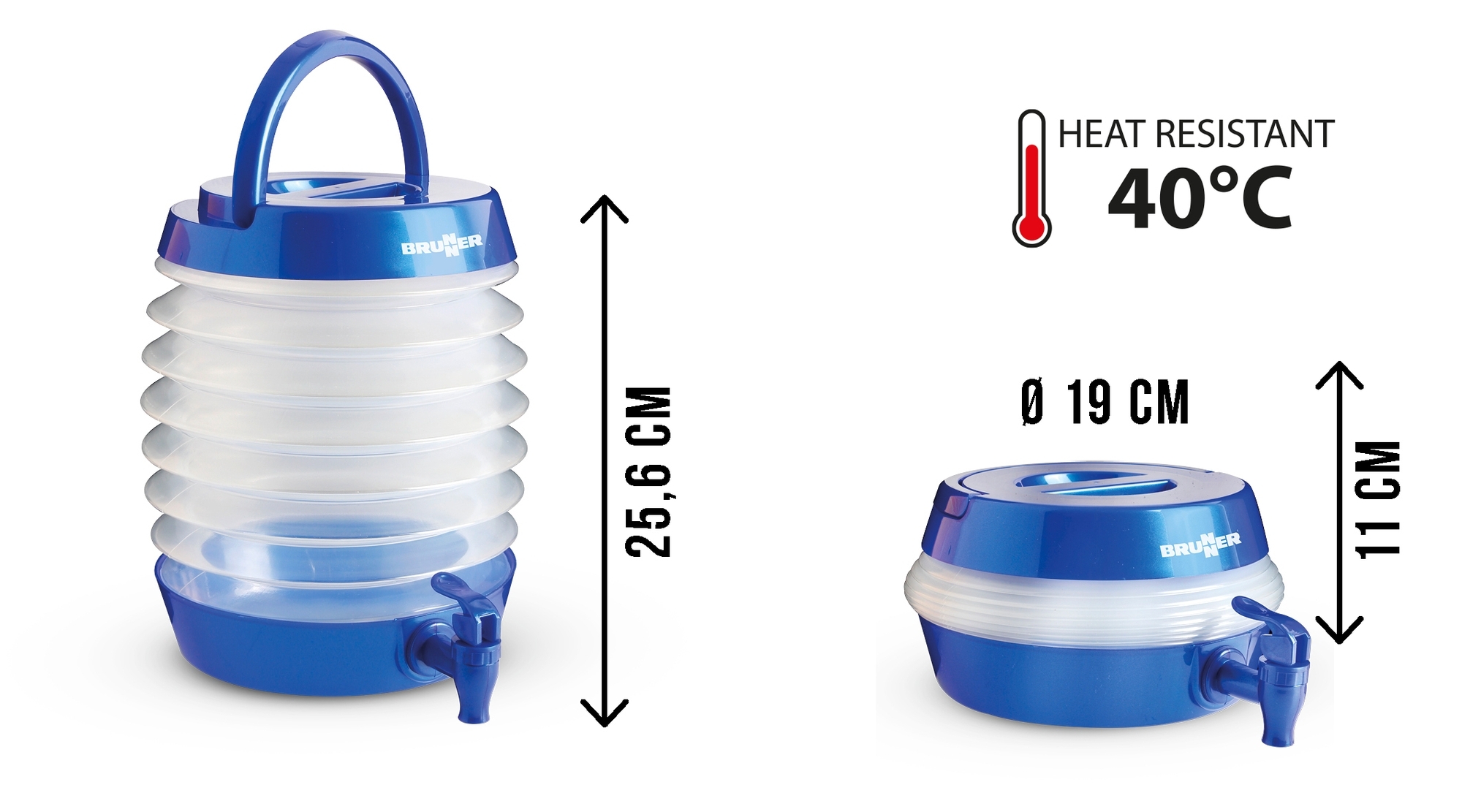 Faltbarer Wasserspender 5,5lt