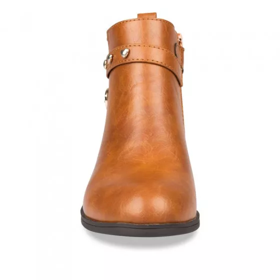 Bottines COGNAC LOVELY SKULL