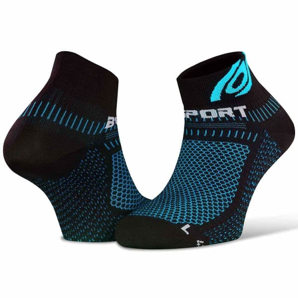Chaussette running BV SPORT SOCQUETTE LIGHT 3D NOIR/BLEU