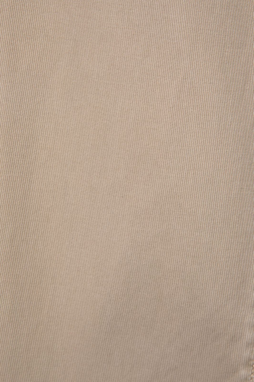 Beige katoenen twill chino