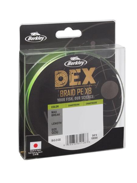 Tresse Berkley Dex X8 PE Chartreuse (300m)