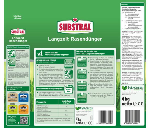 Substral® Rasendünger mit Langzeitwirkung