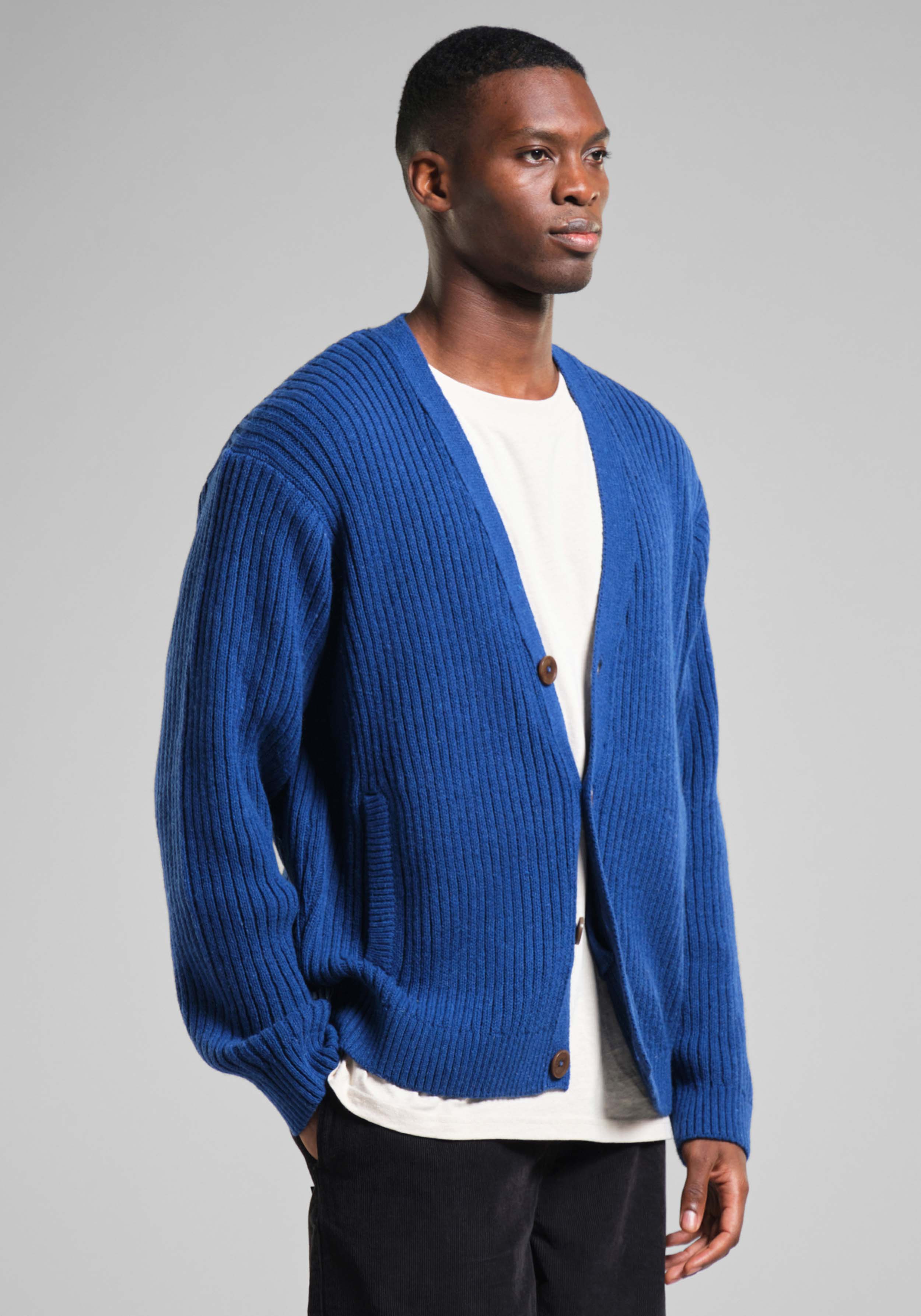Dedicated Cardigan Mavas Royal Blue