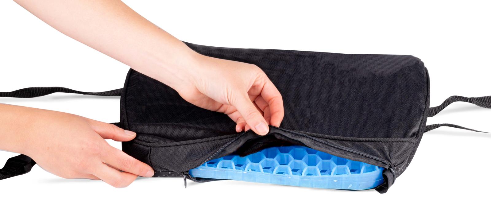 Orthopädisches Rückenkissen mit Gel