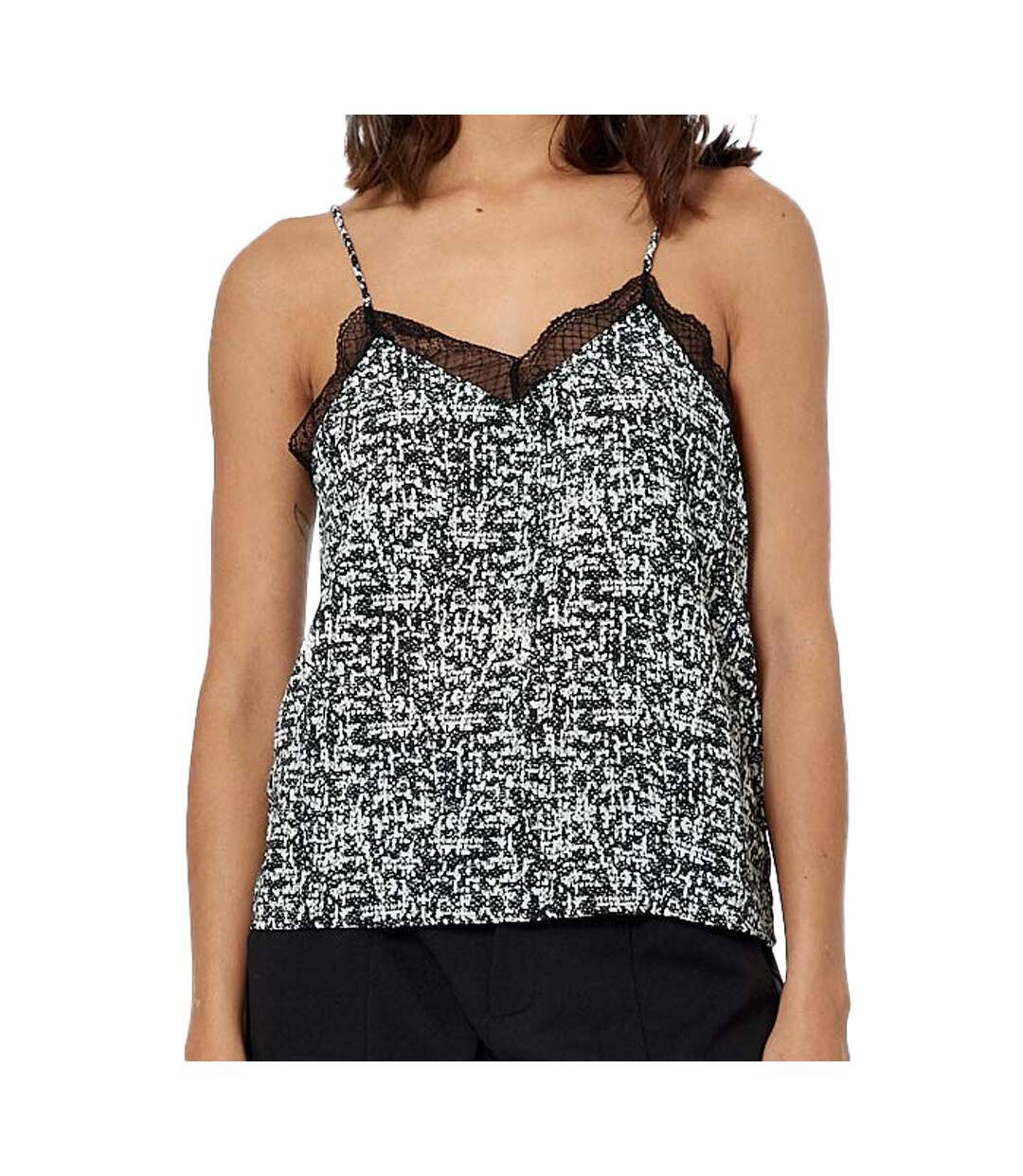 Top Noir/Blanc Femme Kaporal Nany