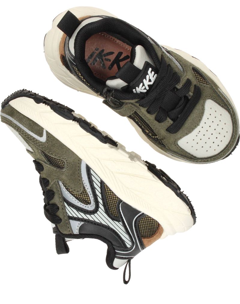 IK-KE Sneakers Groen Jongens
