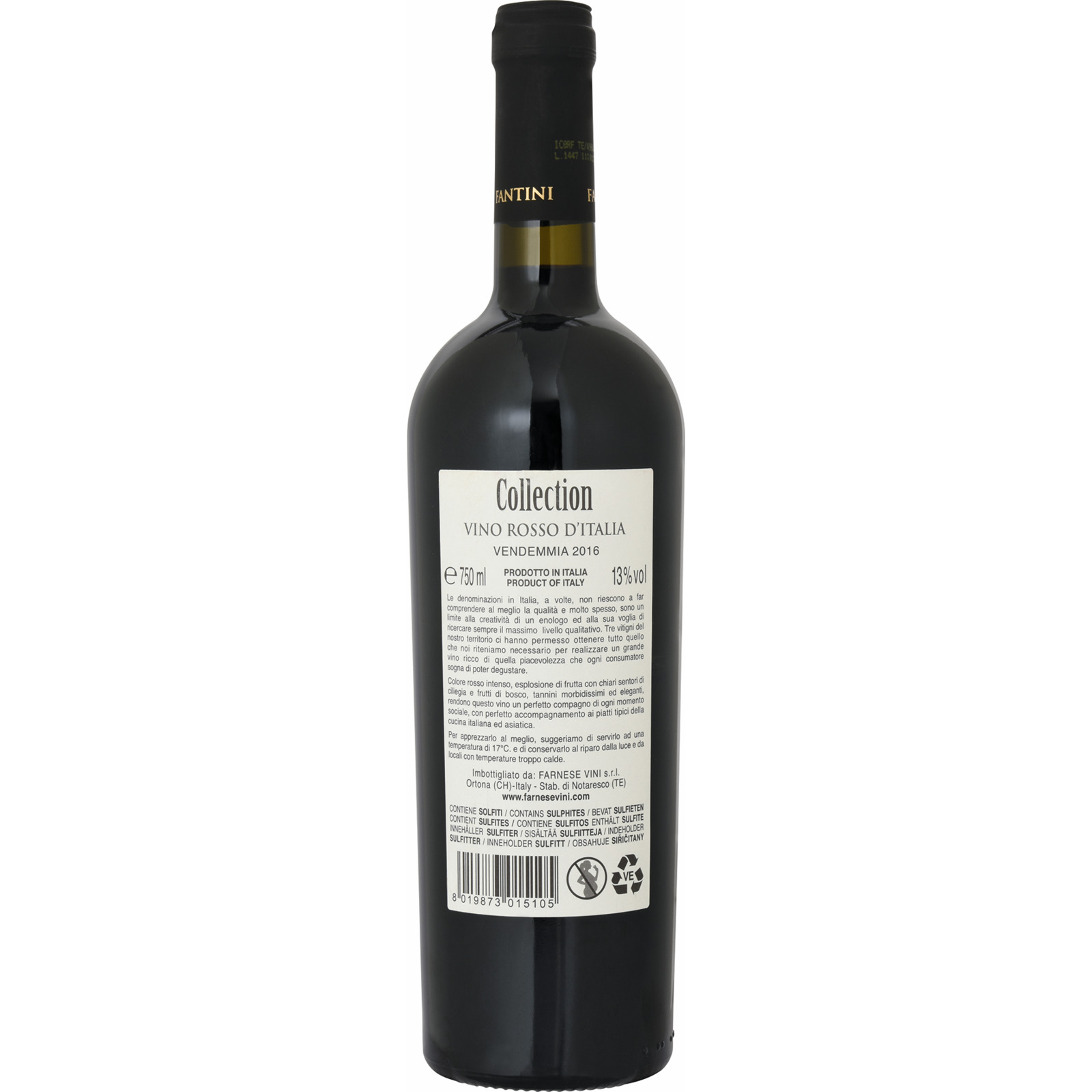 Fantini Collection Rosso 75cl