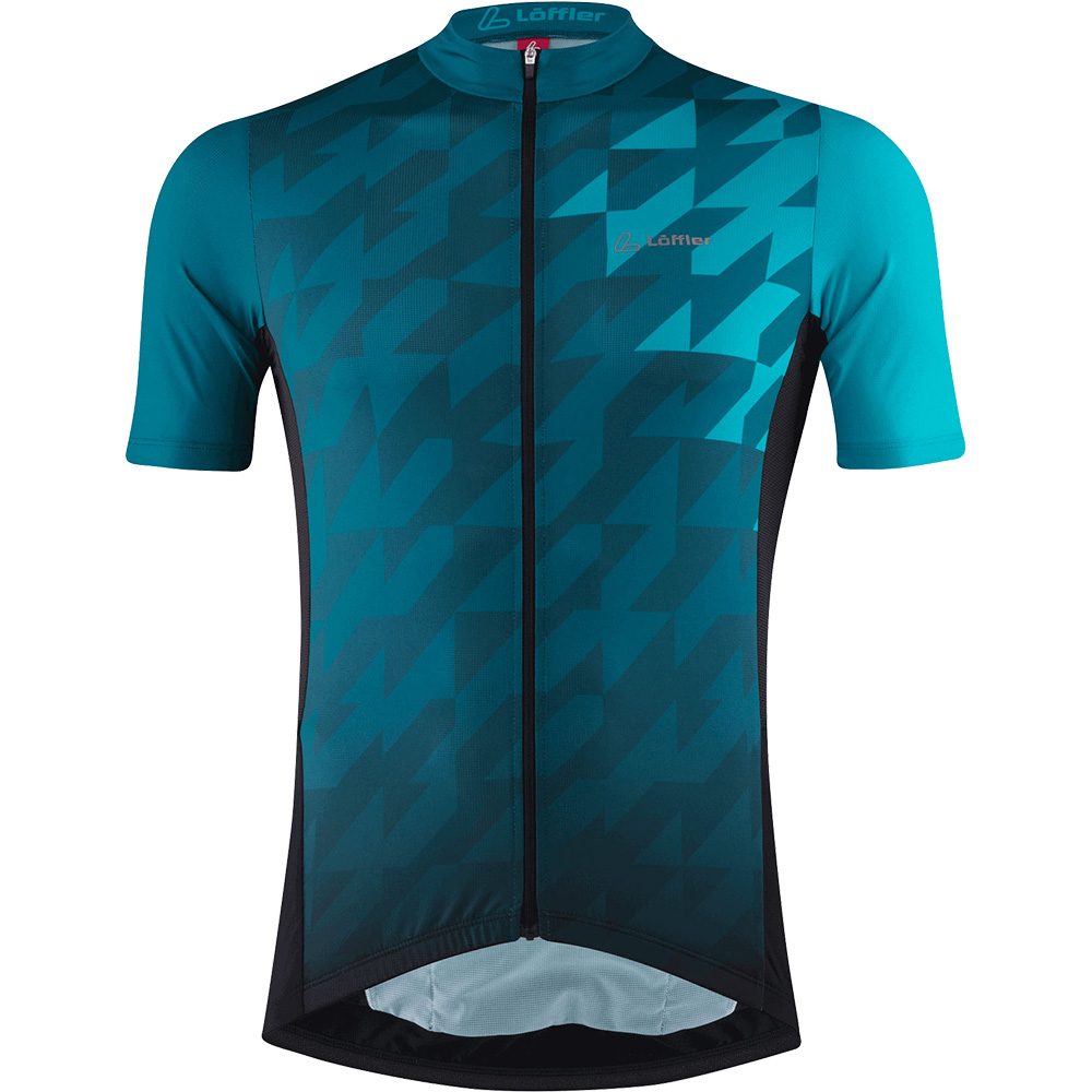 Löffler Zack Mid Radtrikot Herren blue coral