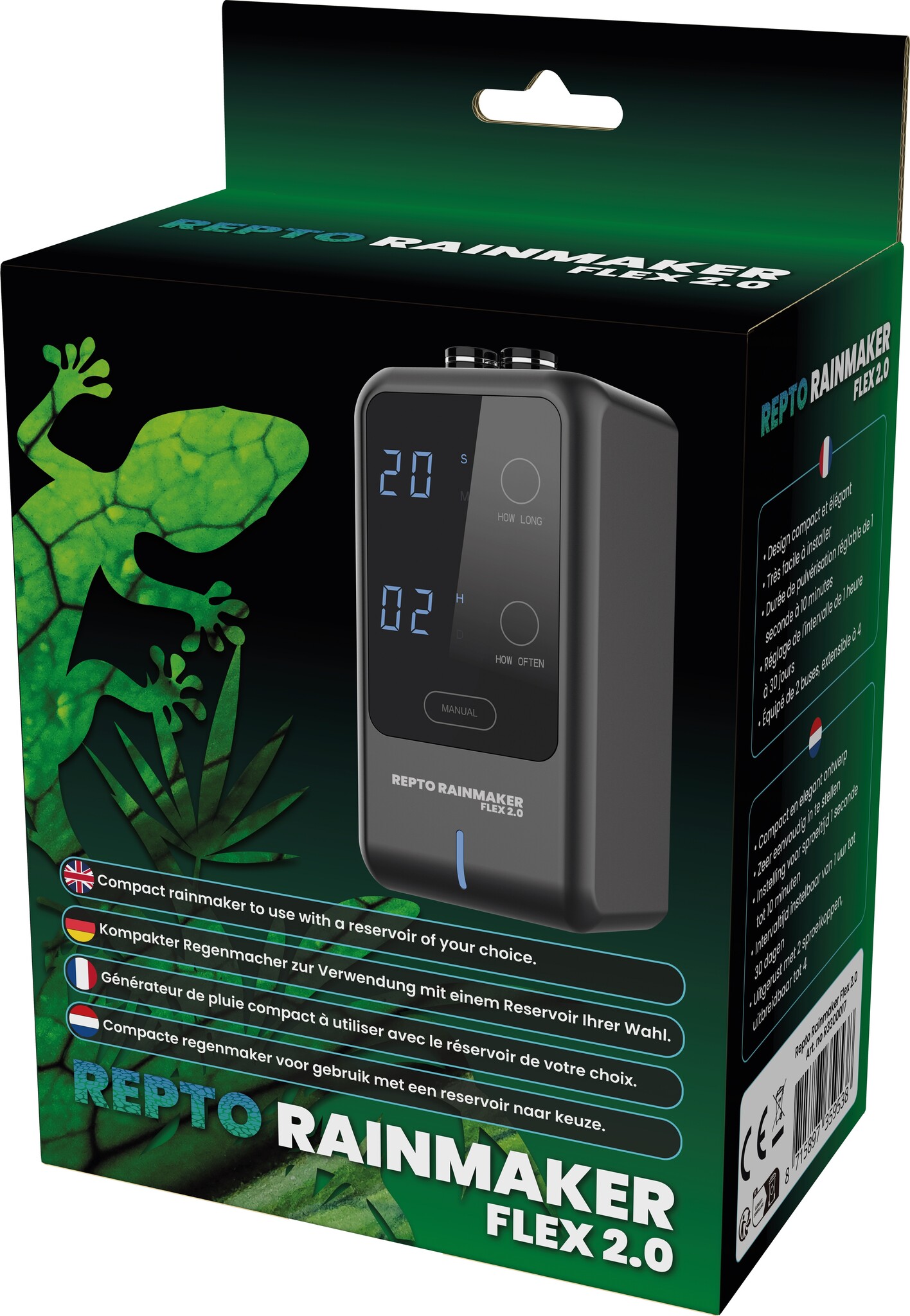 Repto Terrarium Rainmaker Flex 2.0 Sproeisysteem