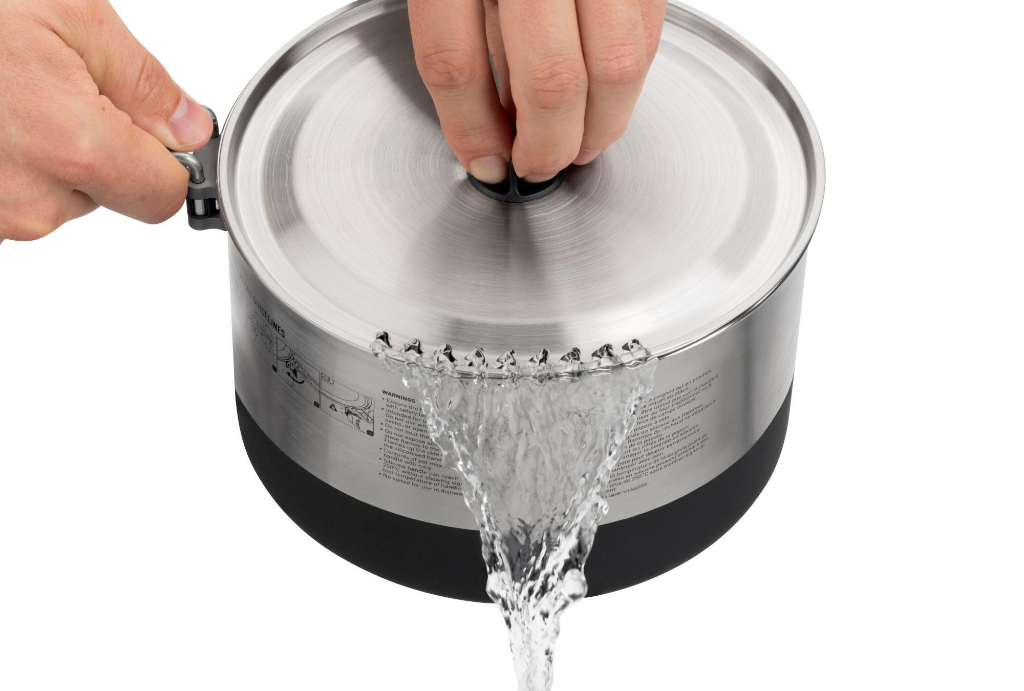 Sea to Summit Sigma Pot Edelstahl Kochtopf 1,2 Liter