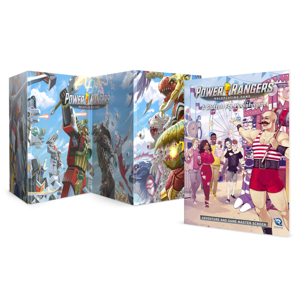 Power Rangers RPG - A Glutton for Punishment Adventure & GM Screen