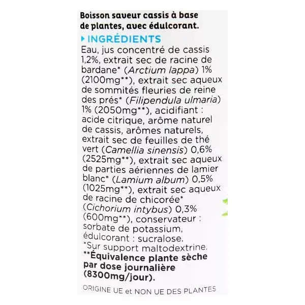 Gerlinéa Compléments Alimentaires Acqua Drainer 500ml