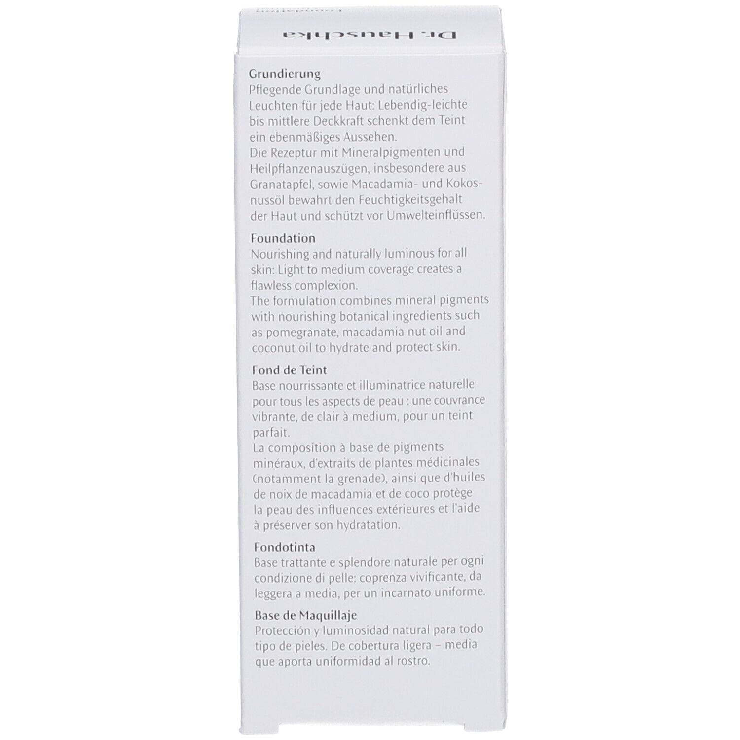 Dr. Hauschka Foundation 03 Chestnut