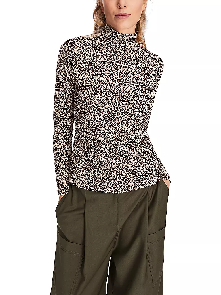 MARC CAIN Rollkragenpullover grau