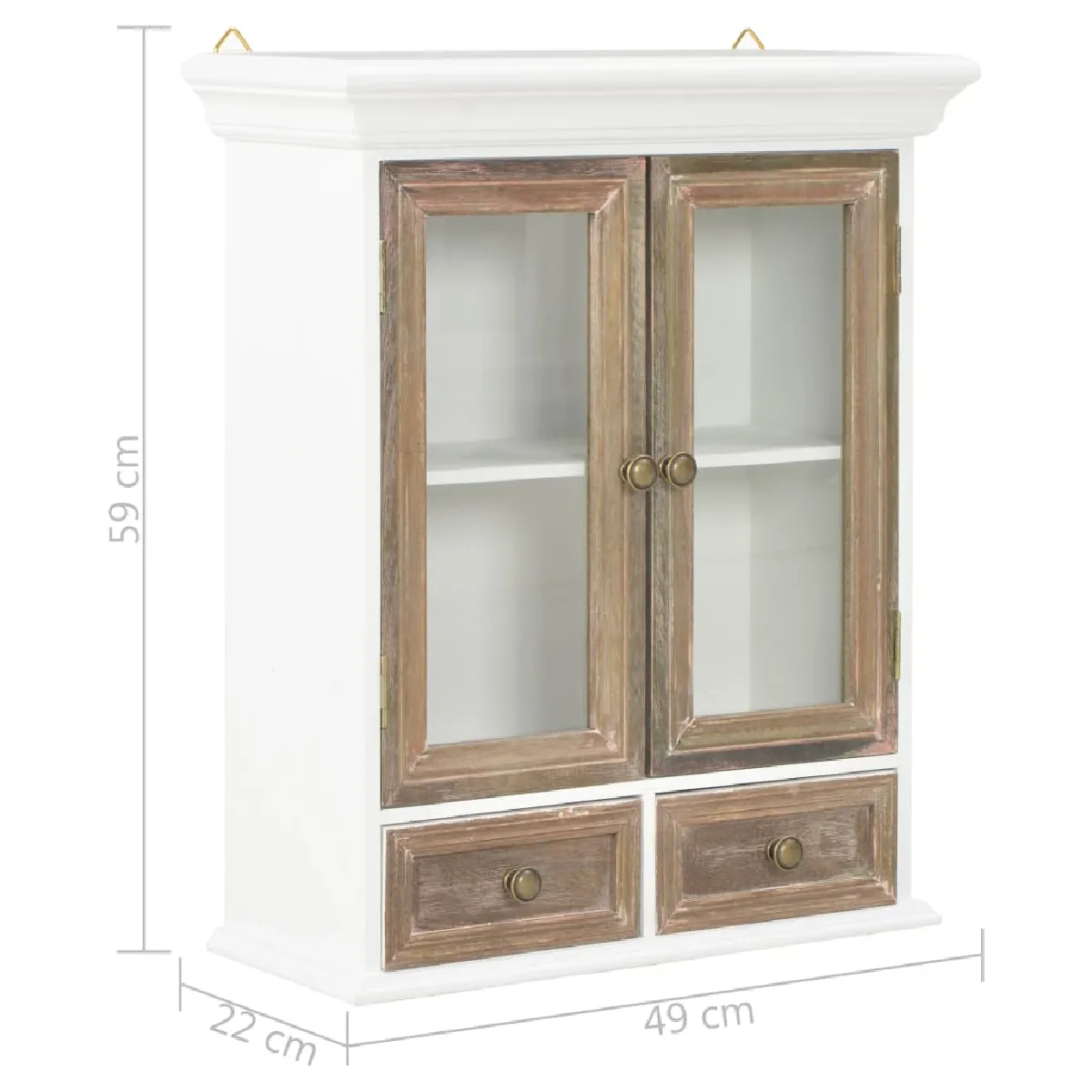 VidaXL Armoire Murale 49x59 cm