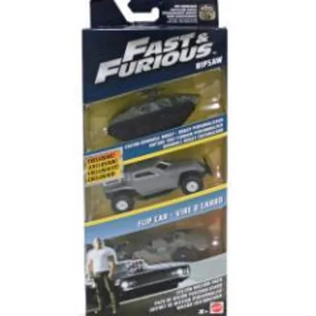 Hot Wheels Fast & Furious Custom Mission Pack, 3-er