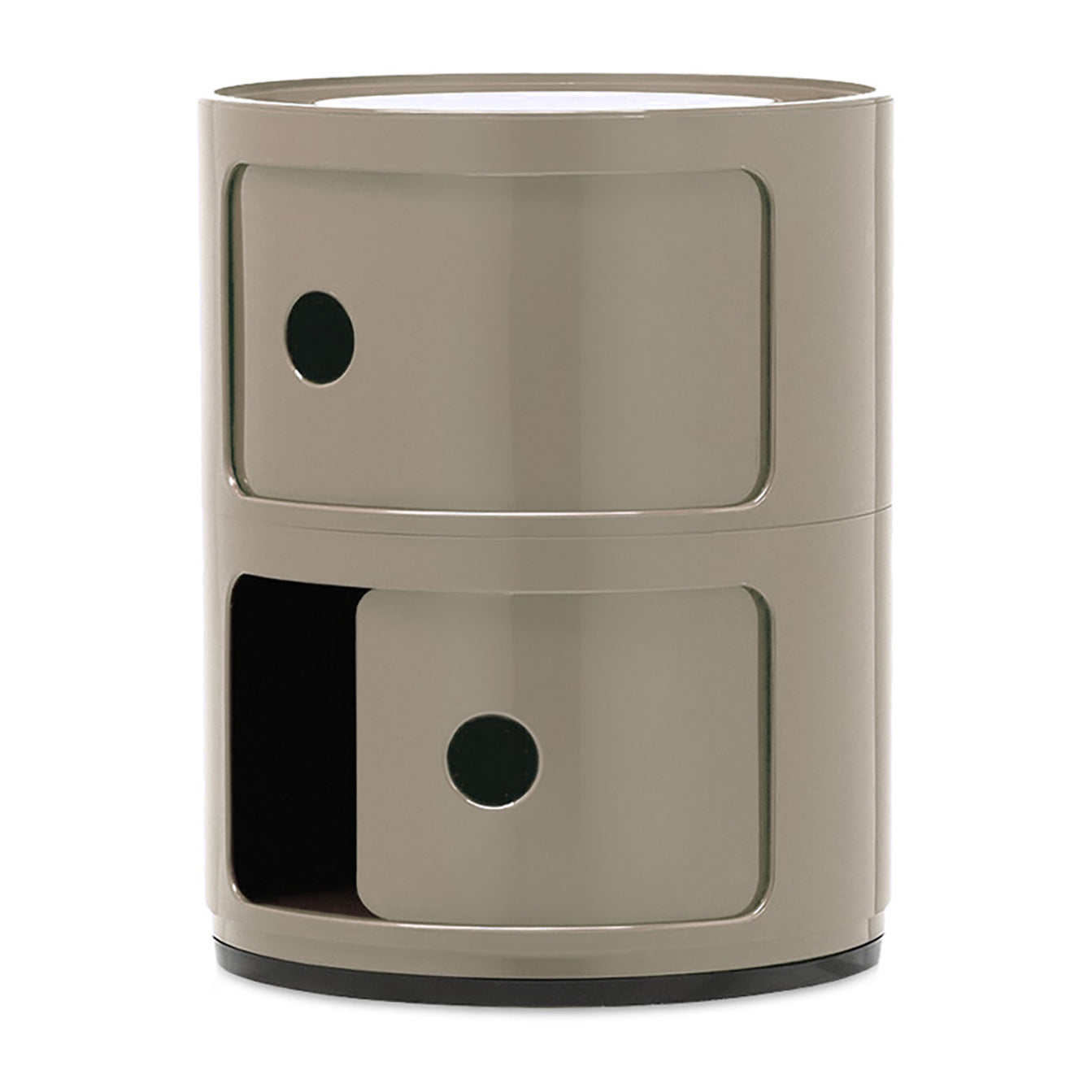 Kartell Componibili Kast Ã 32 cm - 2 Modules - Duifgrijs