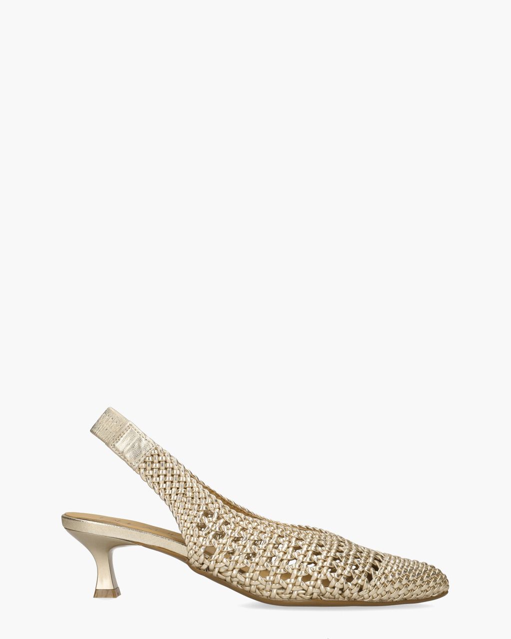 Di Lauro Wady Goud Dames Slingbackpumps
