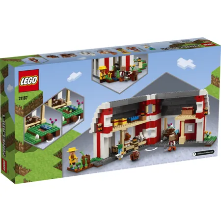 LEGO® Minecraft™ 21187 Die rote Scheune