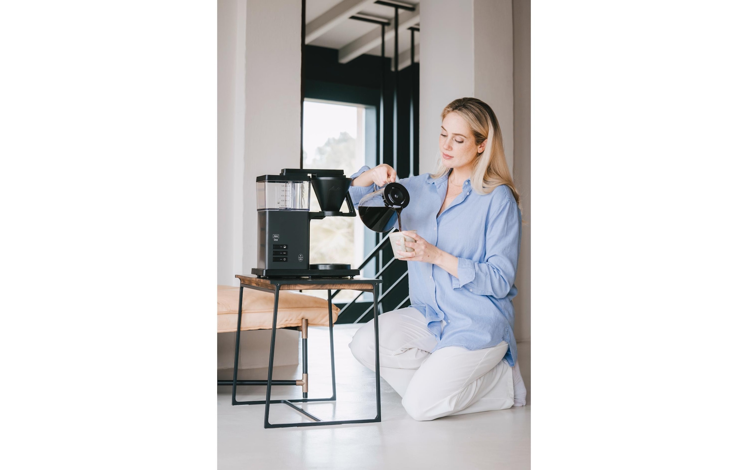 Melitta Filterkaffeemaschine »One Schwarz«