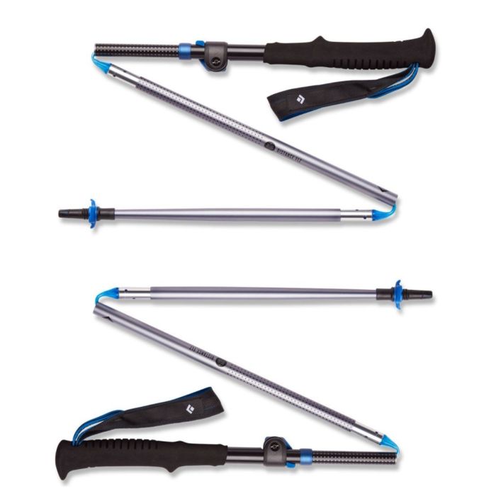Black Diamond Unisex Stave Distance FLZ Poles Sort