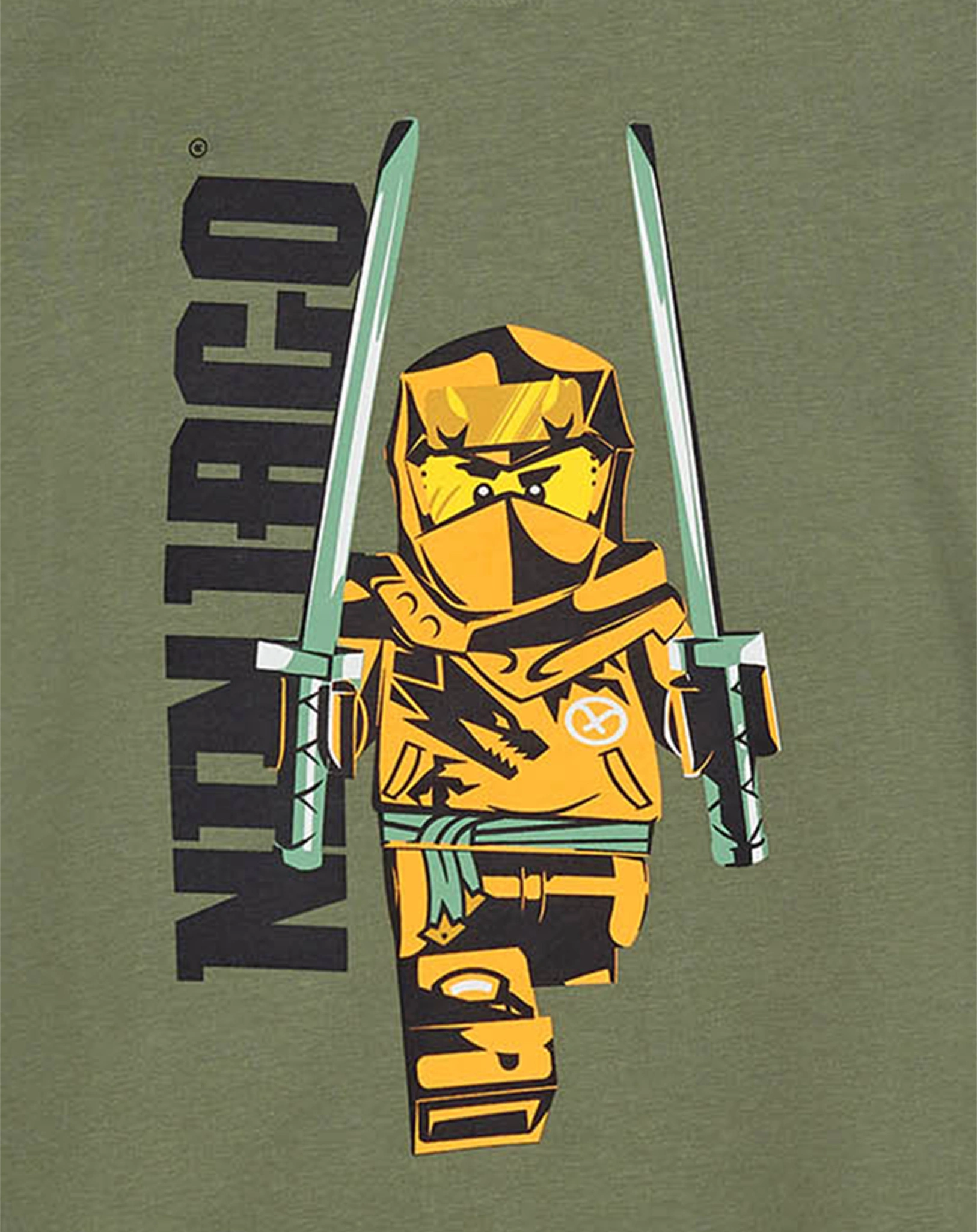Kurzarmshirt LWTANO 308 in light green