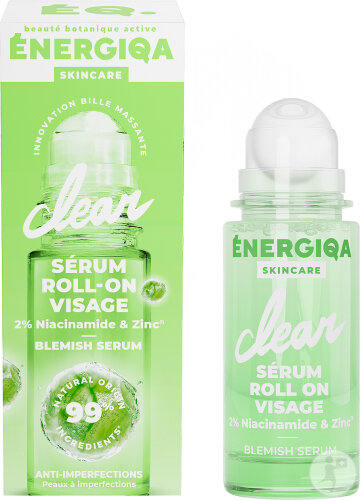 Energiqa Sérum Roll-On Clear Anti-Imperfections Niacinamide 30ml