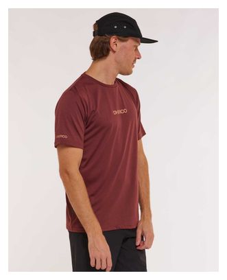 T-Shirt Technique Manches Courtes Dharco Graze Bordeaux