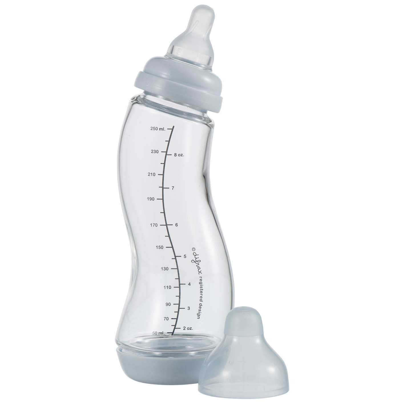 Difrax Anti-Colic S-babyfles glas - flesjes - Prénatal