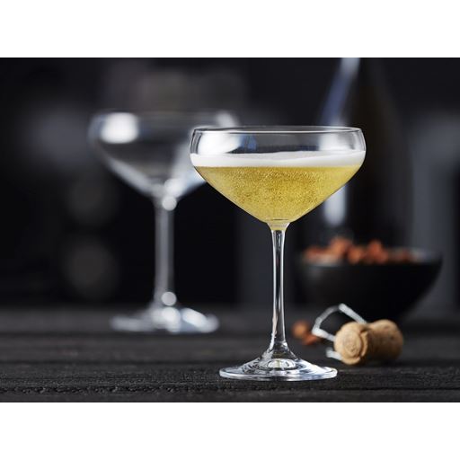 Lyngby Glas Juvel 4-pak Champagneskål, Klar, 34 cl