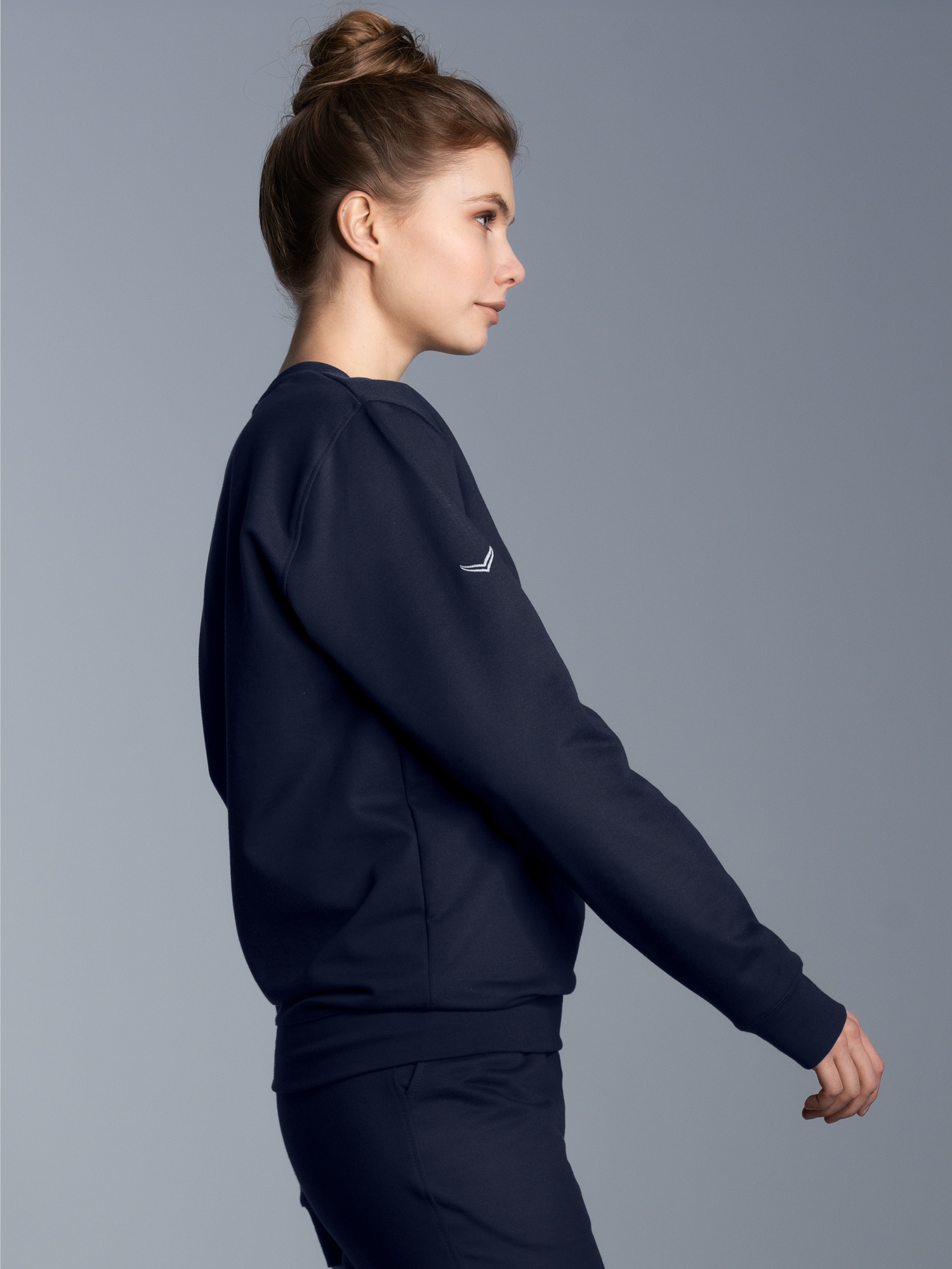 Sweatshirt aus Biobaumwolle Navy