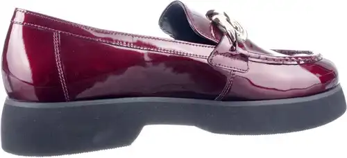 10 1625 Hogl Bordeaux lak - maat 8.5 instapper bordeaux lak - maat 8.5 Calandschoen