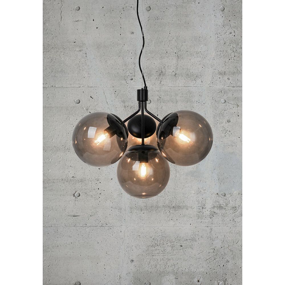 TAKLAMPE NORDLUX IVONA E27 SVART