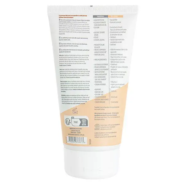 Creme protetor solar esfoliante orgânico Bioregena 150ml