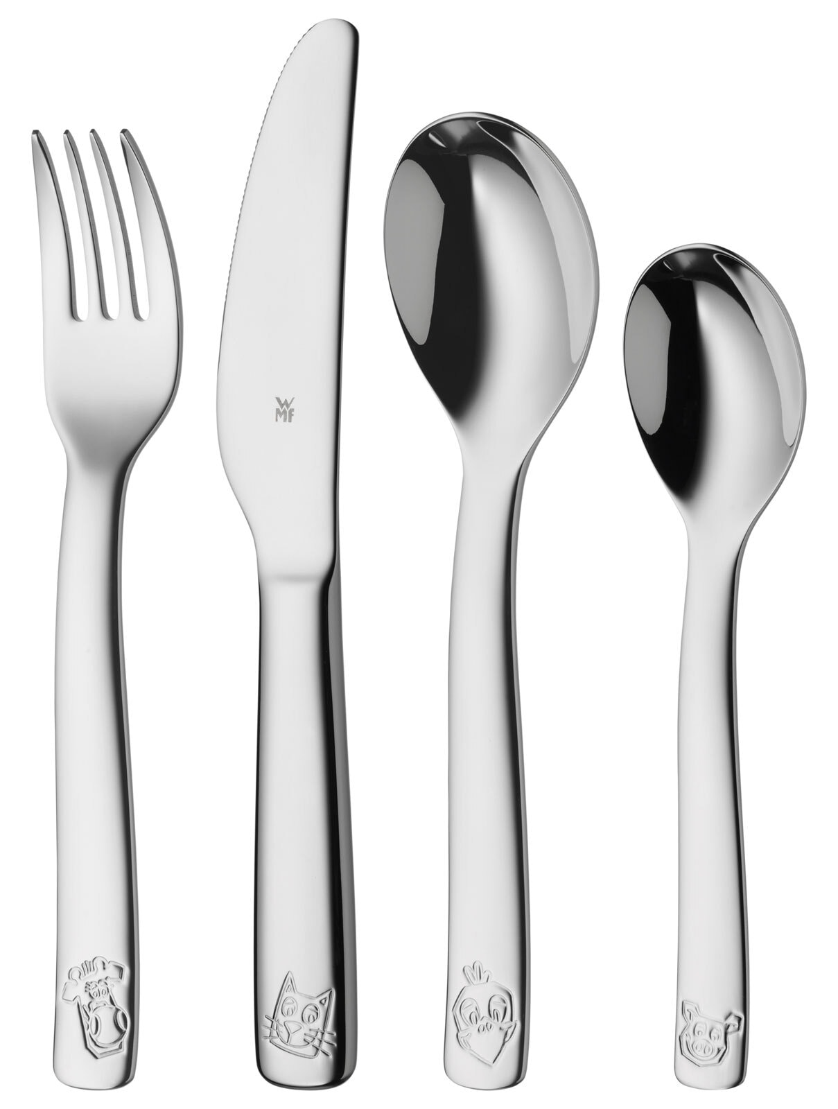 WMF Kinderbesteck FARM 4-teilig Edelstahl