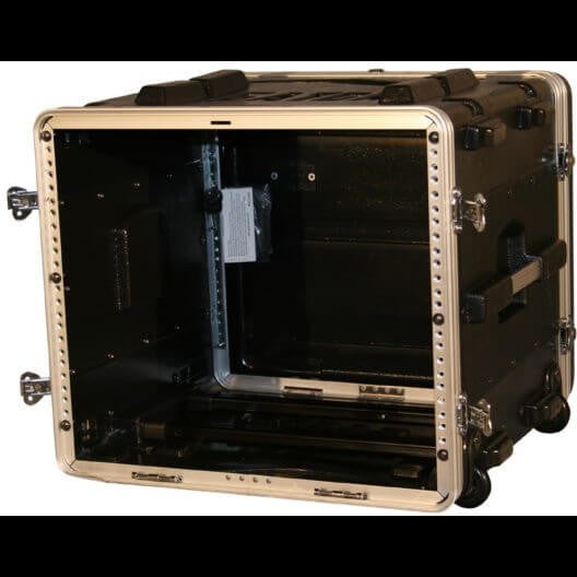 Gator Cases GRR-8L polyetheen doubledoor trolley-flightcase 8U