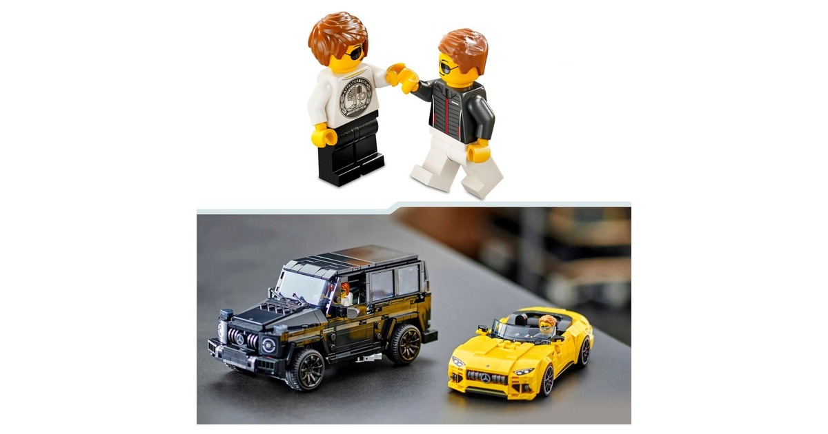 LEGOSpeed Champions - Mercedes-AMG G 63 en Mercedes-AMG SL 63 Constructiespeelgoed  (76924)