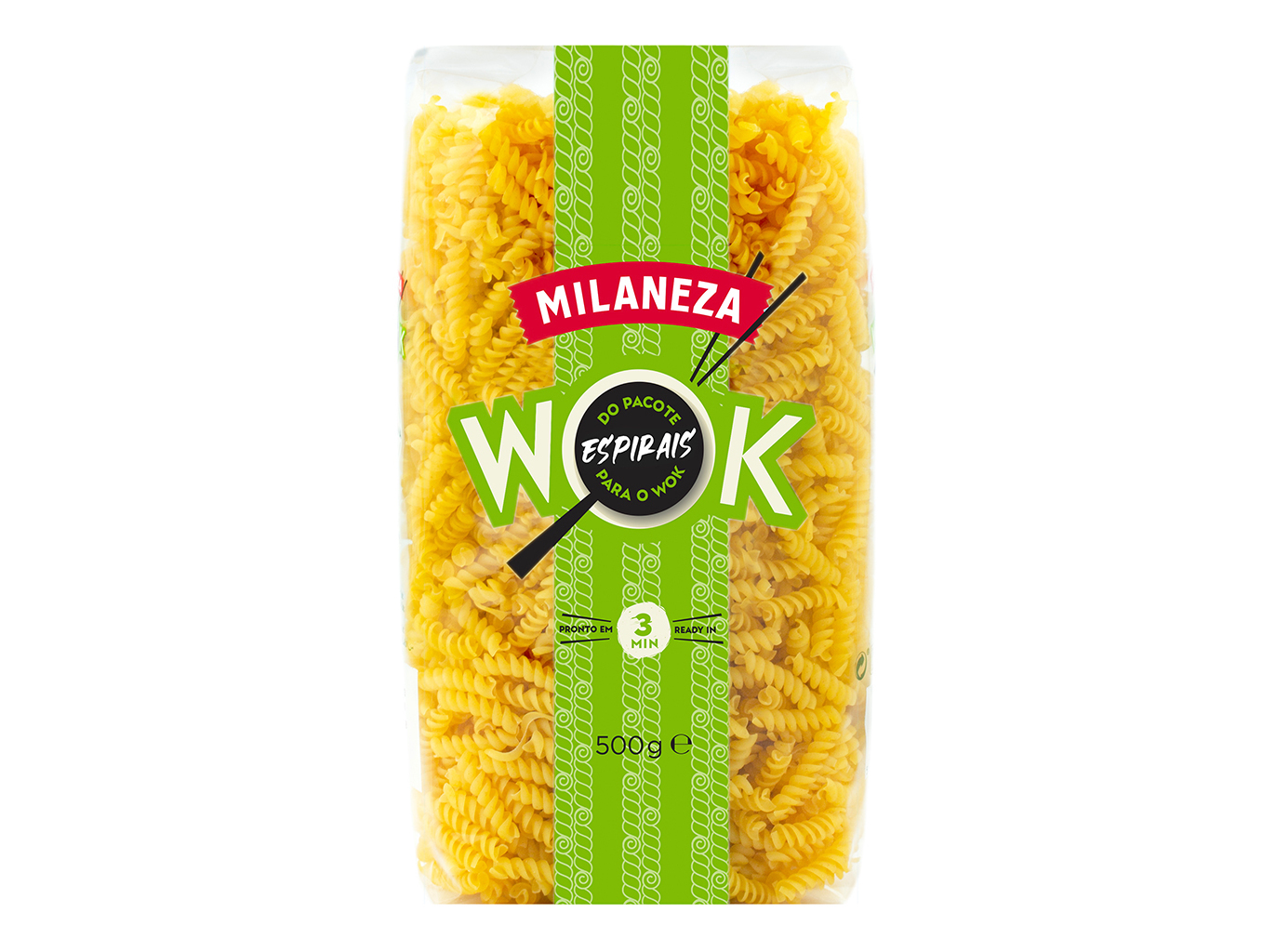 ESPIRAIS MILANEZA WOK 500G