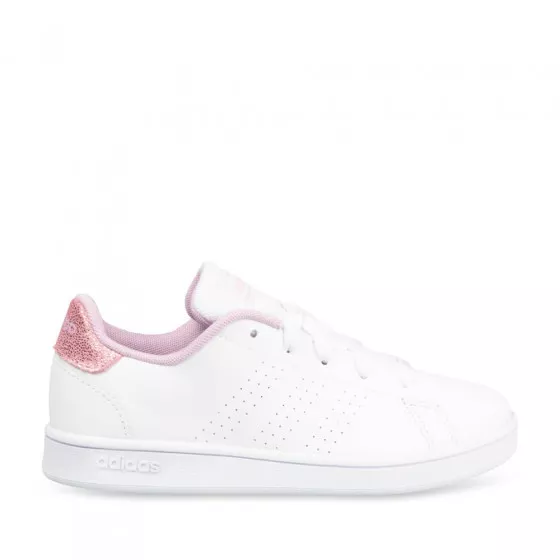 Baskets BLANCHES ADIDAS Advantage K