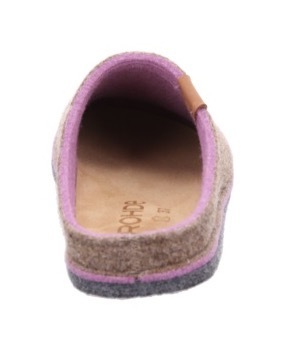 Rohde Pantoffel »LUCCA«  Clog, Hausschuh, Homeslipper in melierter Optik