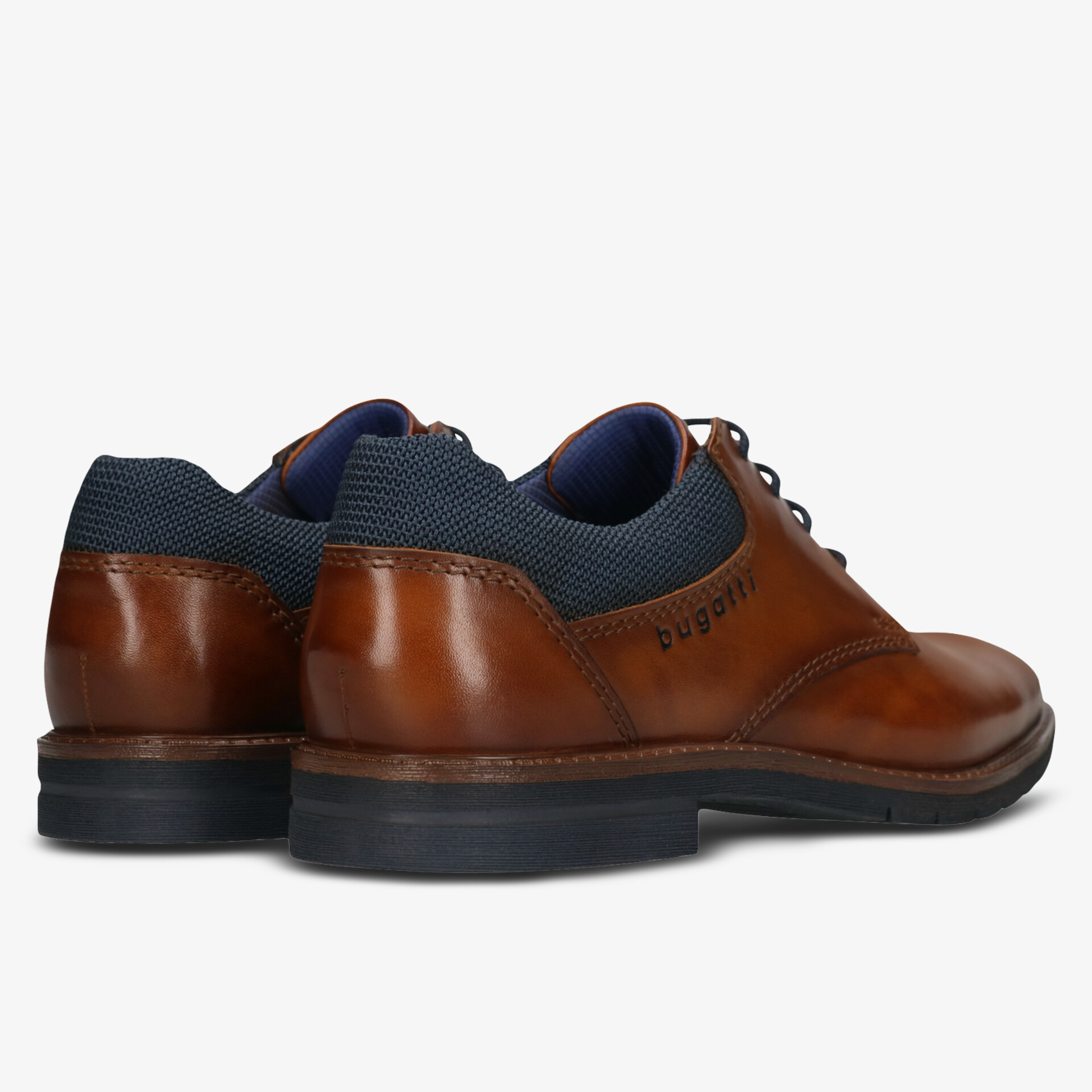 bugatti Herren Schnürer cognac