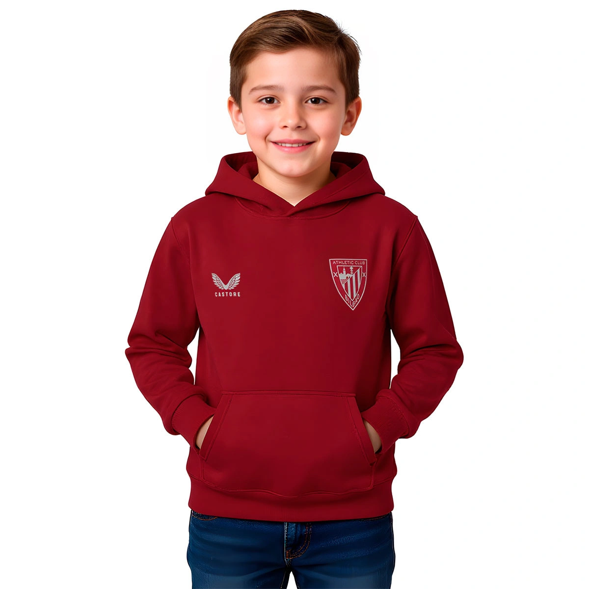Sweatshirt Castore Athletic Club Bilbao Fanswear 2025-2026 Criança
