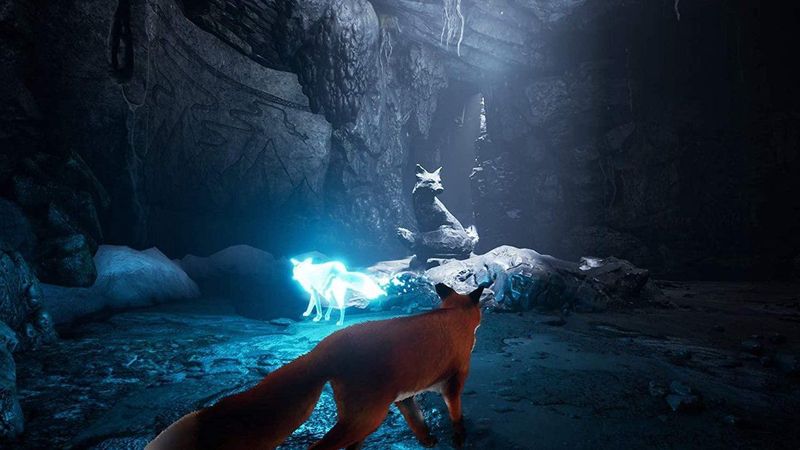 Spirit of the North - Nintendo Switch Game - Avontuur - IJslands Landschap