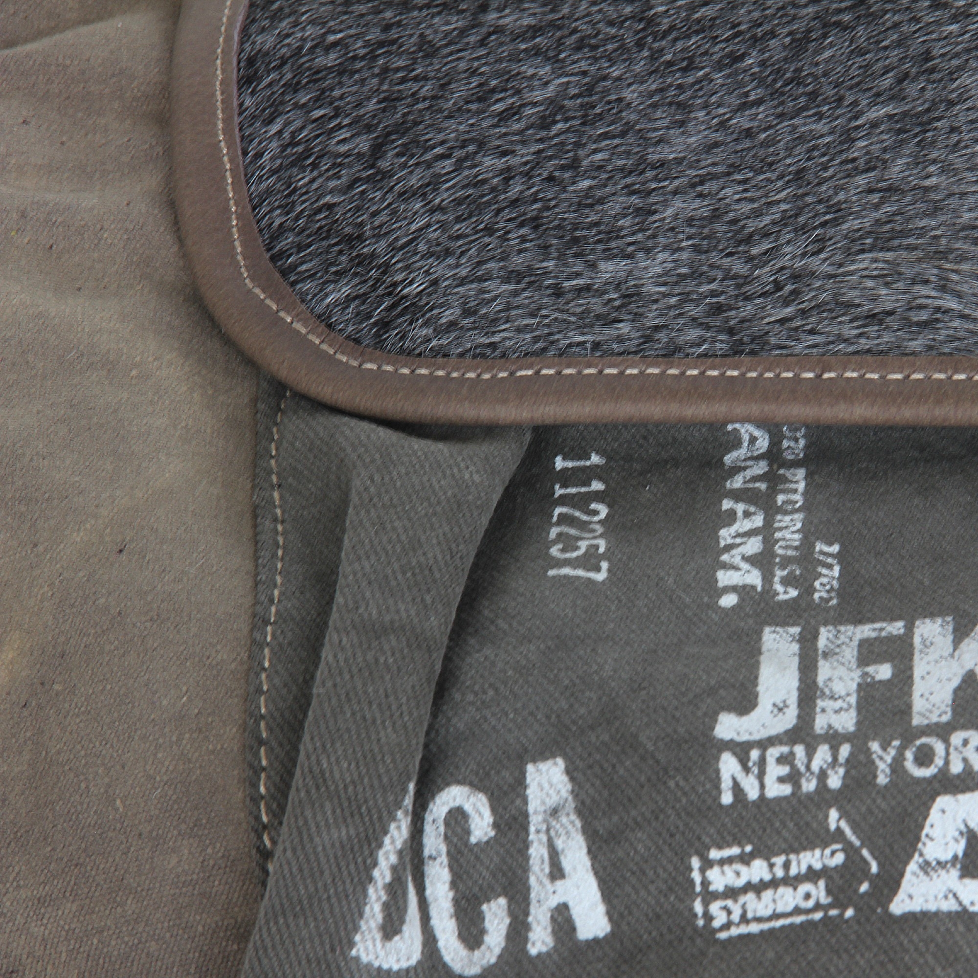 Rucksack 'JFK New York', braun, T 12cm, B 32cm, H 46cm günstig bestellen