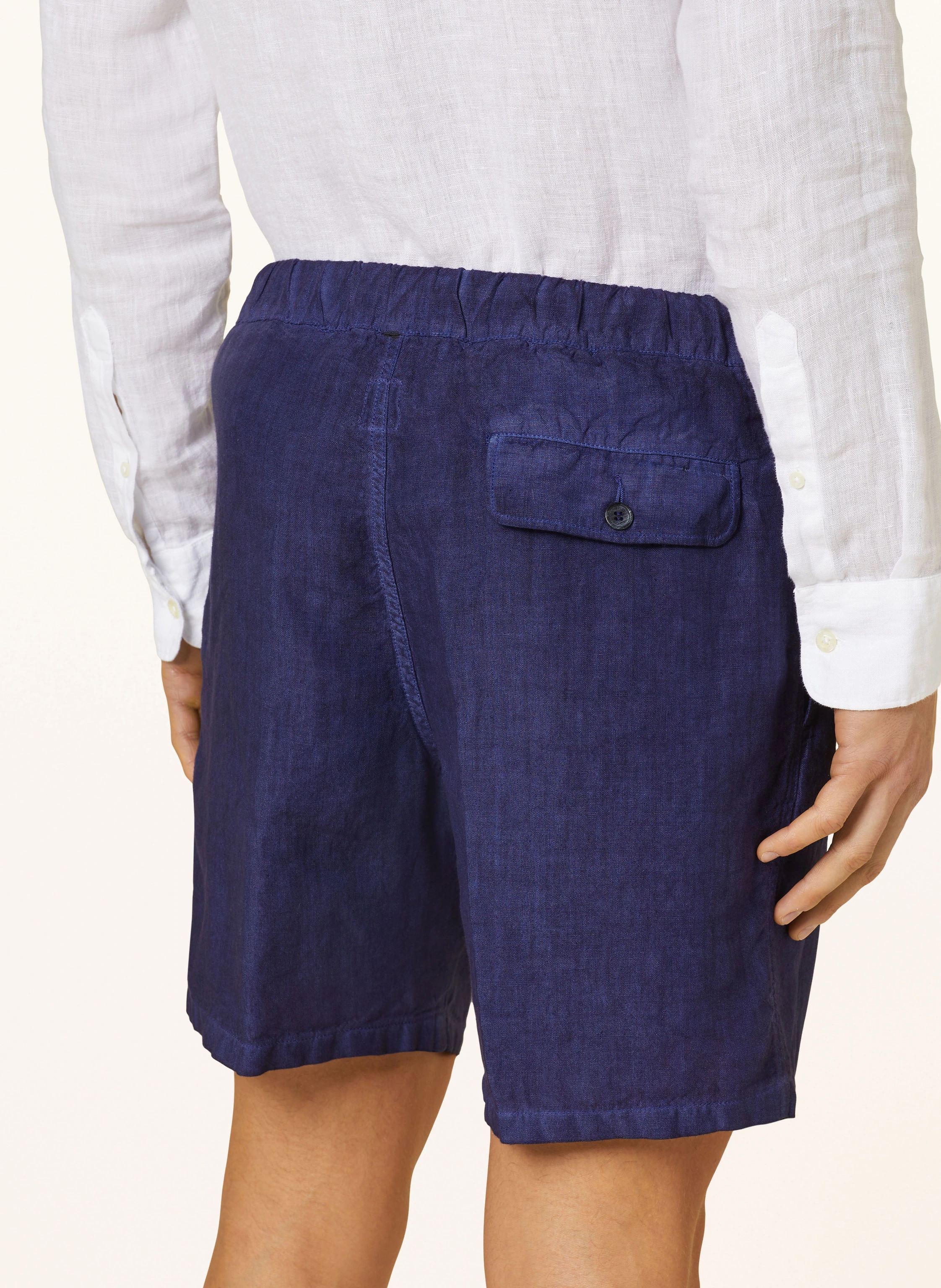120%lino Leinenshorts