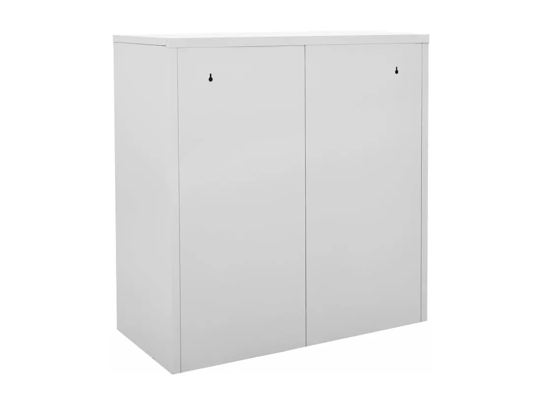 Armoires à casiers 5 pcs Gris clair 90x45x92,5 cm Acier
