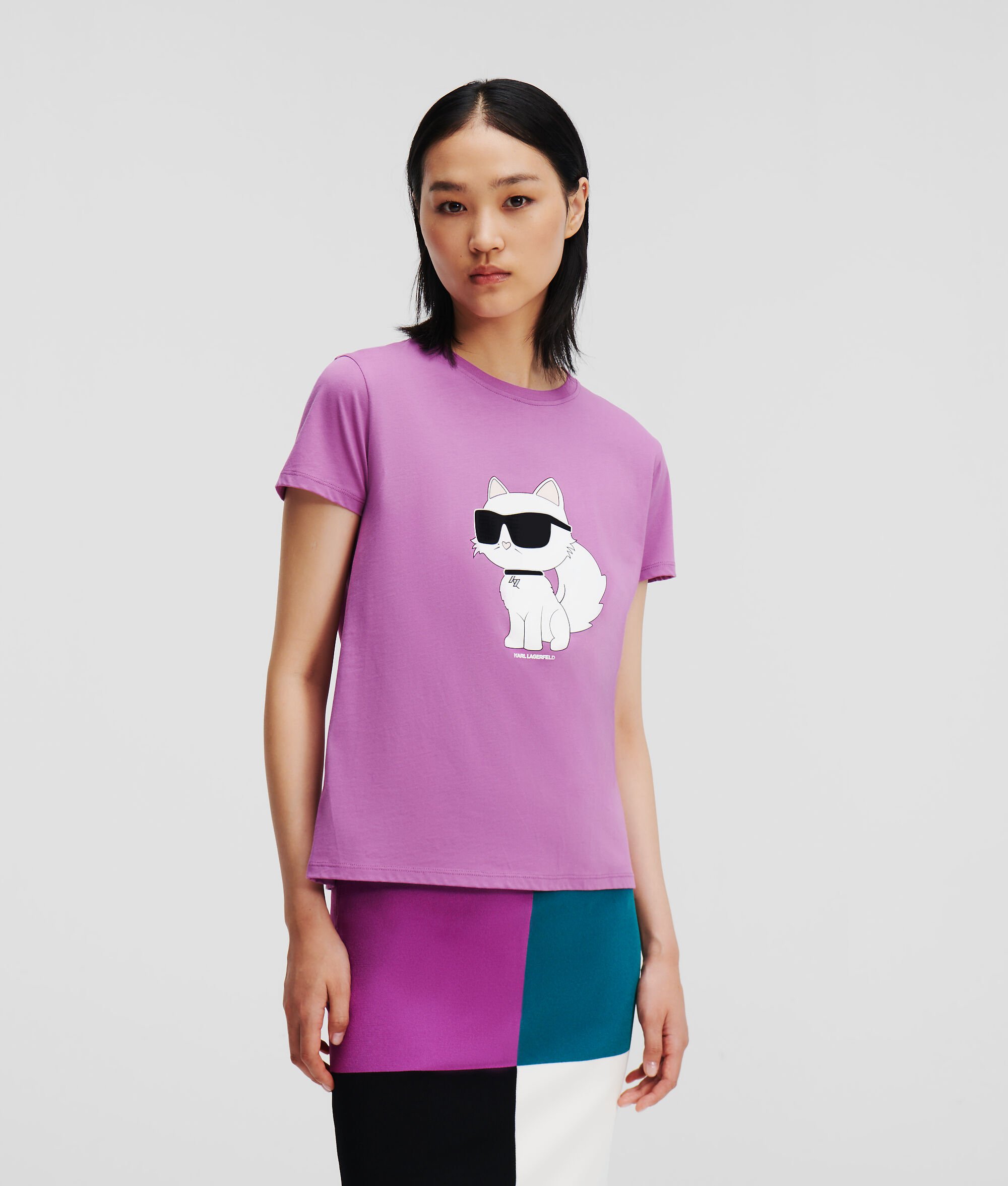 T-SHIRT CHOUPETTE KARL IKONIK