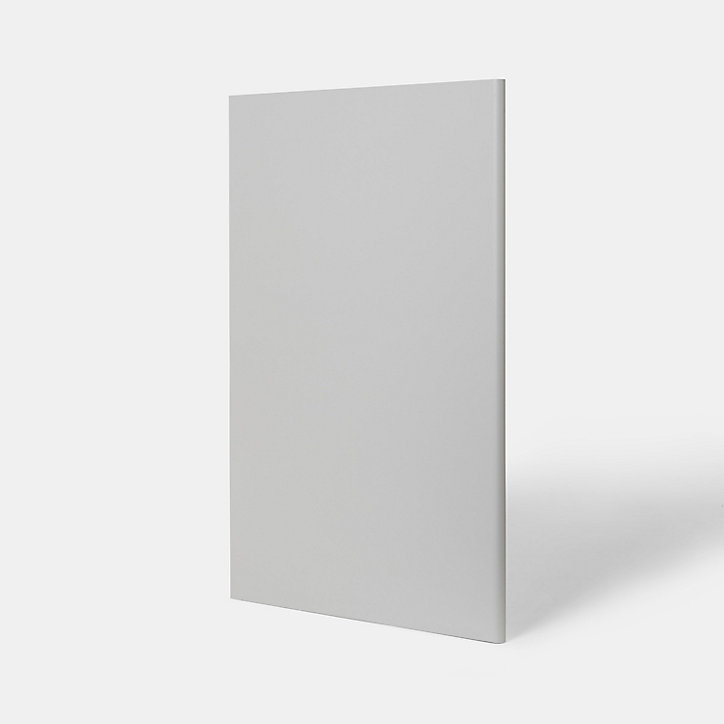 Joue de finition caisson bas Goodhome Balsamita Gris H. 90 cm x l. 61 cm x Ep. 18 mm