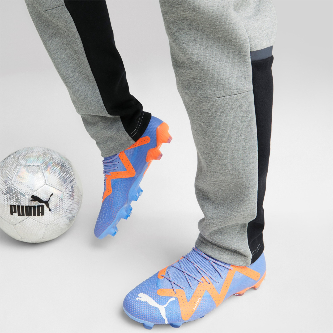 PUMA TeamCup Casual Trainingsbroek Grijs Zwart Donkergrijs