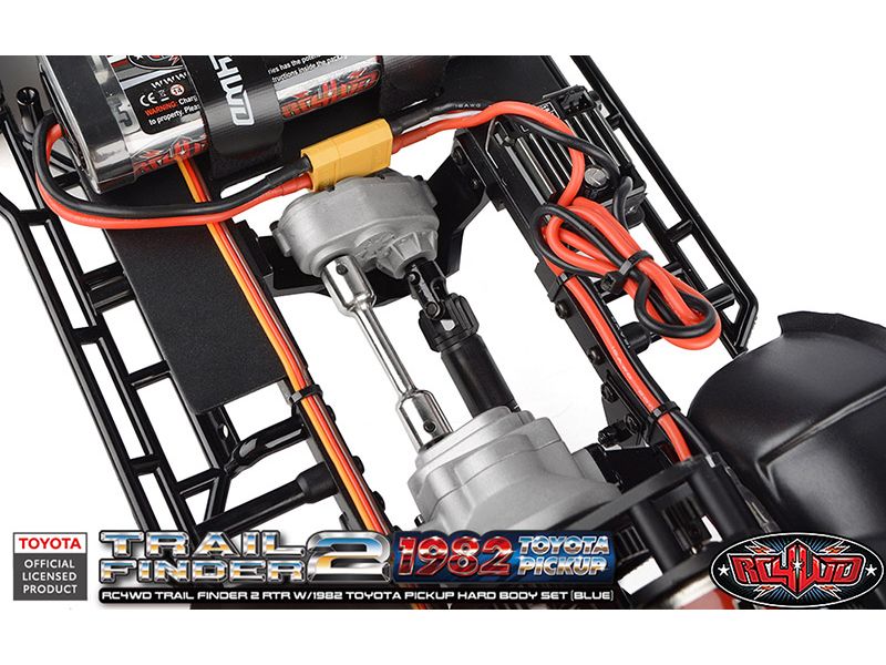 RC4WD Scale Crawler Trail Finder 2 1982 Toyota, RTR, 1:10, 1982 Toyota Pickup mit fester Karosserie